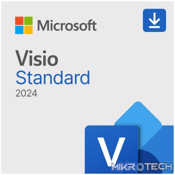 Microsoft Visio Standard 2024 Lifetime 1-user ESD Download