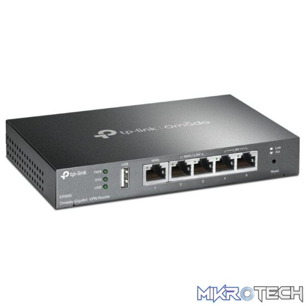 TP-Link ER605 Omada Gigabit VPN Router - Image 5