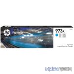 HP 973X PageWide Cyan High Yield Printer Ink Cartridge Original F6T81AE Single-pack