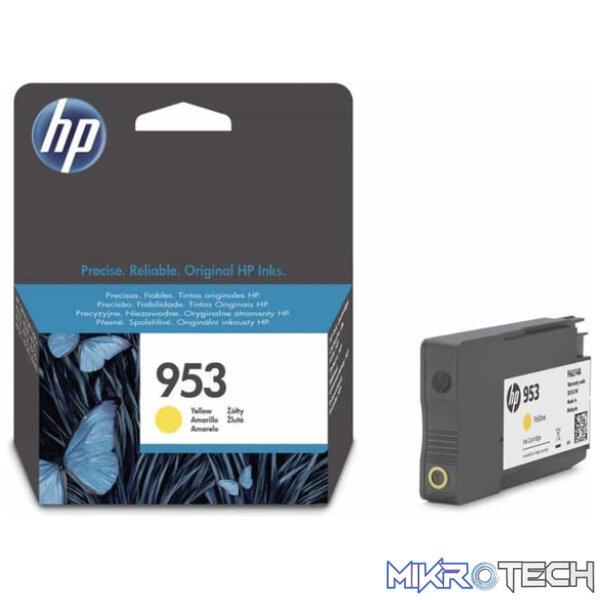 HP 953 Yellow Standard Yield Printer Ink Cartridge Original F6U14AE Single-pack - Image 8