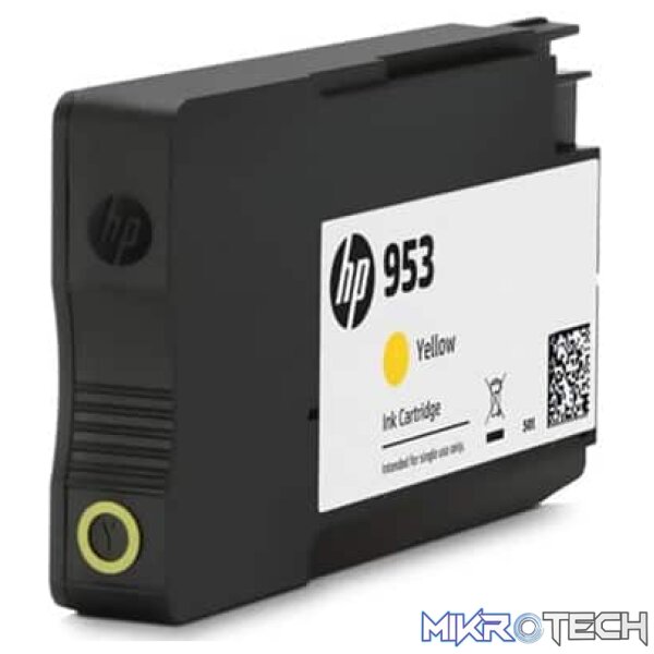 HP 953 Yellow Standard Yield Printer Ink Cartridge Original F6U14AE Single-pack - Image 9