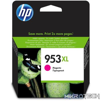 HP 953XL Magenta High Yield Printer Ink Cartridge Original F6U17AE Single-pack