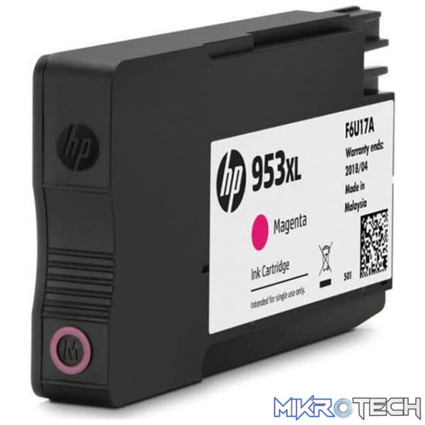 HP 953XL Magenta High Yield Printer Ink Cartridge Original F6U17AE Single-pack - Image 8
