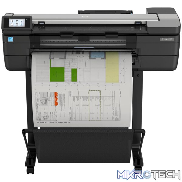 HP Designjet T830 24 Large Format Printer Wi-Fi Inkjet Colour 2400 x 1200 DPI Ethernet LAN HP Designjet T830 24 Large Format Printer Wi-Fi Inkjet Colour 2400 x 1200 DPI Ethernet LAN