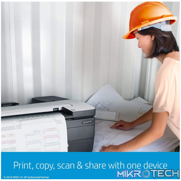 HP Designjet T830 24 Large Format Printer Wi-Fi Inkjet Colour 2400 x 1200 DPI Ethernet LAN - Image 12