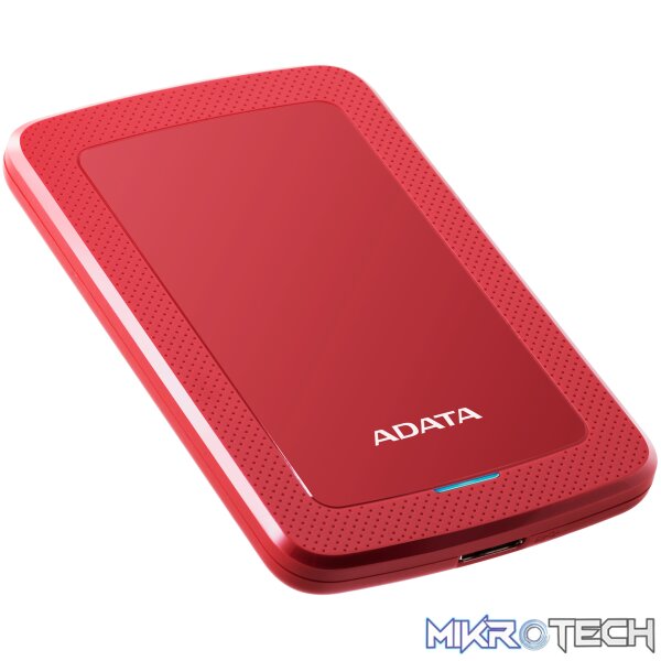 hv300_45_rd_k5ot-5m Adata HV300 series 2Tb/2000Gb Red USB 3.0 2.5" Hard Disk Drive - Image 1
