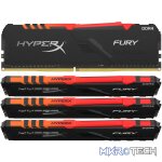 Kingston Hyper-x RGB Fury 32Gb(8Gb x 4) DDR4-3466 (pc4-27730) CL16 1.35v Desktop Memory Module with heatsink - Image 2