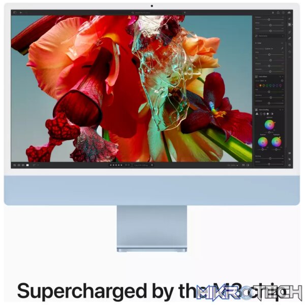 Apple iMac 23.5-inch Retina 4.5K All-in-One PC - Apple M3 256GB SSD 8GB RAM macOS MQRQ3SO/A - Image 4