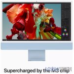 Apple iMac 23.5-inch Retina 4.5K All-in-One PC - Apple M3 512GB SSD 8GB RAM macOS MQRR3SO/A - Image 4