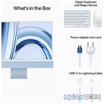 Apple iMac 23.5-inch Retina 4.5K All-in-One PC - Apple M3 256GB SSD 8GB RAM macOS MQRC3SO/A - Image 9