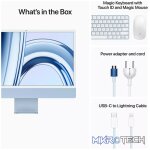 Apple iMac 23.5-inch Retina 4.5K All-in-One PC - Apple M3 512GB SSD 8GB RAM macOS MQRR3SO/A - Image 9