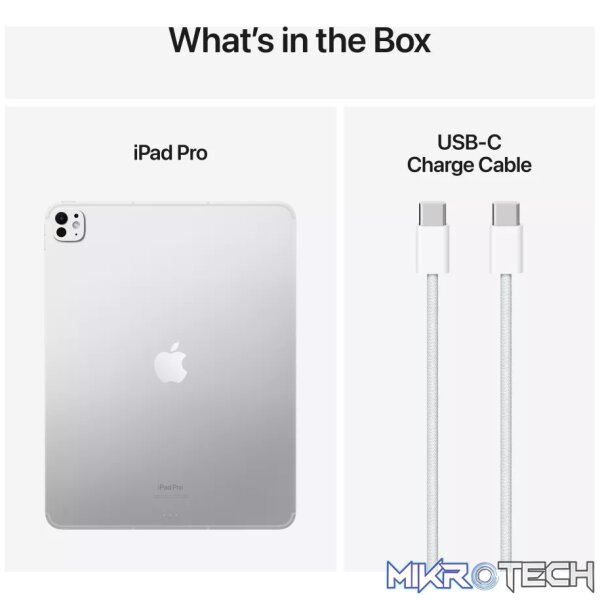 Apple iPad Pro 13-inch OLED Tablet - Apple M4 256GB ROM 8GB RAM Wi-Fi 5G iPadOS 17 Silver - Image 9