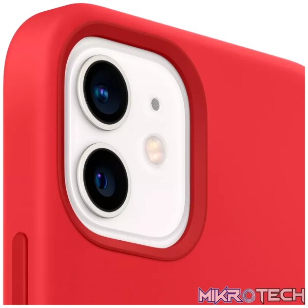 iPhone 12 | 12 Pro Silicone Case with MagSafe - (PRODUCT)RED - Image 3