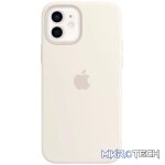 iPhone 12 | 12 Pro Silicone Case with MagSafe - White