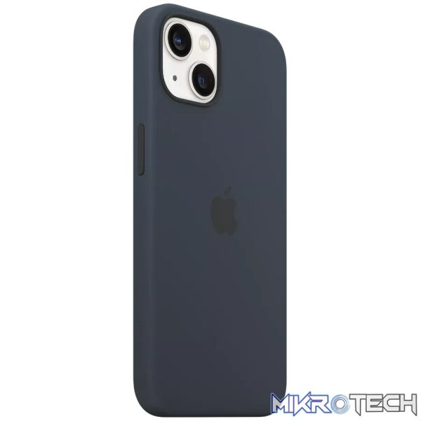 iPhone 13 Silicone Case with MagSafe – Abyss Blue - Image 2
