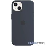 iPhone 13 Silicone Case with MagSafe – Abyss Blue