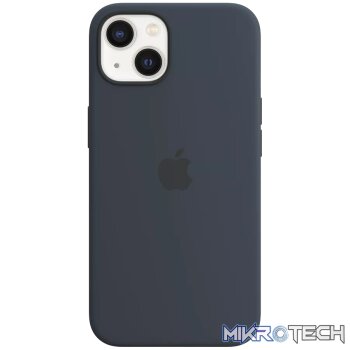 iPhone 13 Silicone Case with MagSafe – Abyss Blue