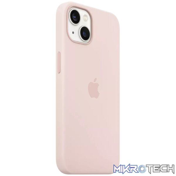 iPhone 13 Silicone Case with MagSafe – Chalk Pink - Image 2