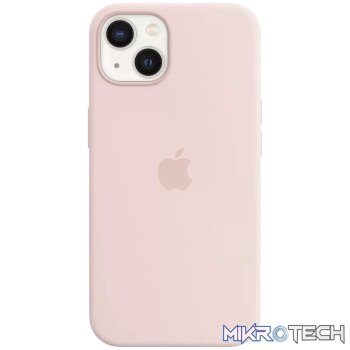 iPhone 13 Silicone Case with MagSafe – Chalk Pink