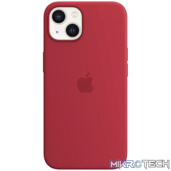 iPhone 13 Silicone Case with MagSafe – (PRODUCT)RED iPhone 13 Silicone Case with MagSafe – (PRODUCT)RED