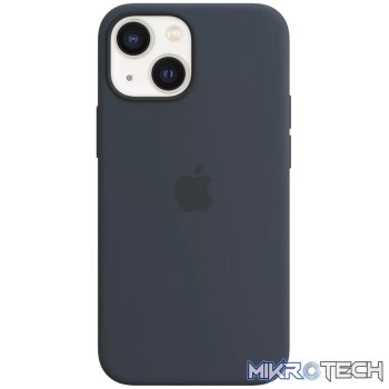 iPhone 13 mini Silicone Case with MagSafe - Abyss Blue