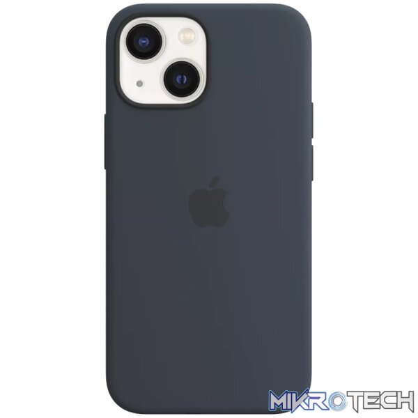 iPhone 13 mini Silicone Case with MagSafe - Abyss Blue iPhone 13 mini Silicone Case with MagSafe - Abyss Blue