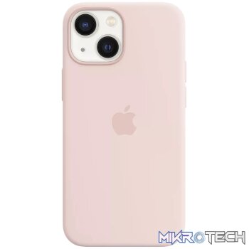 iPhone 13 mini Silicone Case with MagSafe - Chalk Pink