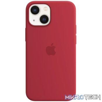 iPhone 13 mini Silicone Case with MagSafe – (PRODUCT)RED