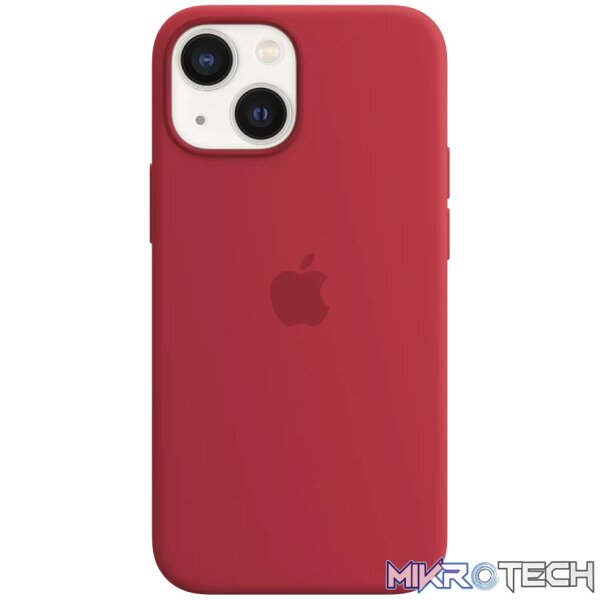 iPhone 13 mini Silicone Case with MagSafe – (PRODUCT)RED iPhone 13 mini Silicone Case with MagSafe – (PRODUCT)RED