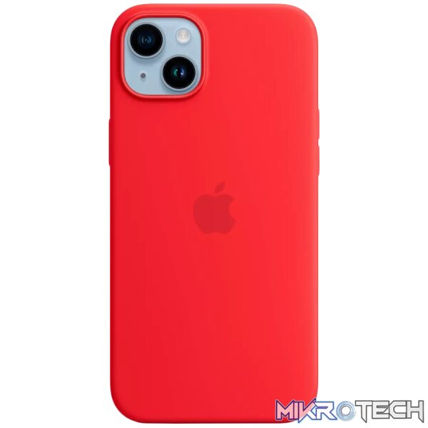 iPhone 14 Plus Silicone Case with MagSafe - (PRODUCT)RED iPhone 14 Plus Silicone Case with MagSafe - (PRODUCT)RED