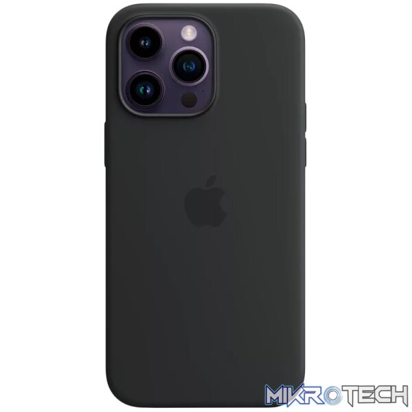 iPhone 14 Pro Max Silicone Case with MagSafe - Midnight iPhone 14 Pro Max Silicone Case with MagSafe - Midnight