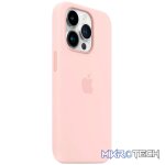iPhone 14 Pro Silicone Case with MagSafe - Chalk Pink - Image 2