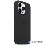Apple iPhone 14 Pro Midnight Silicone Case with MagSafe Support - Image 2