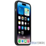 Apple iPhone 14 Pro Midnight Silicone Case with MagSafe Support - Image 3