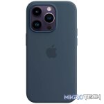 iPhone 14 Pro Silicone Case with MagSafe - Storm Blue