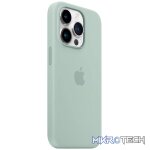 iPhone 14 Pro Silicone Case with MagSafe - Succulent - Image 2