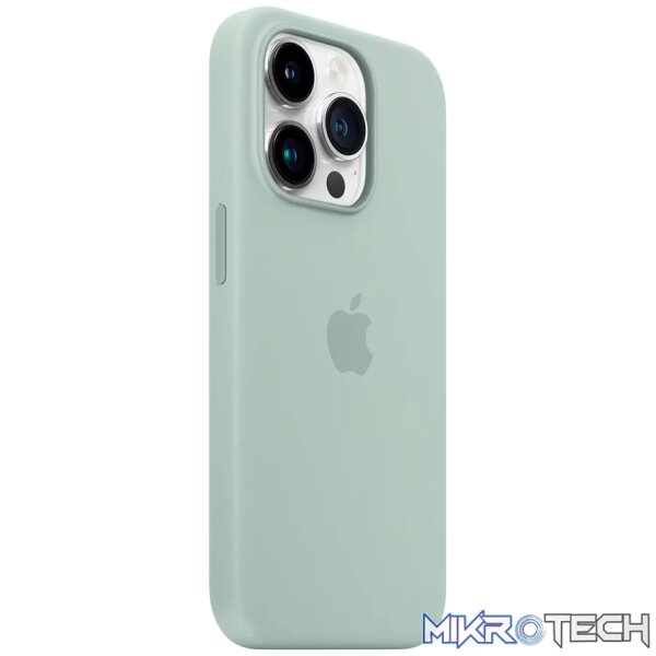 iPhone 14 Pro Silicone Case with MagSafe - Succulent - Image 2
