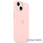 iPhone 14 Silicone Case with MagSafe - Chalk Pink - Image 2