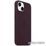 iPhone 14 Silicone Case with MagSafe - Elderberry - Image 2