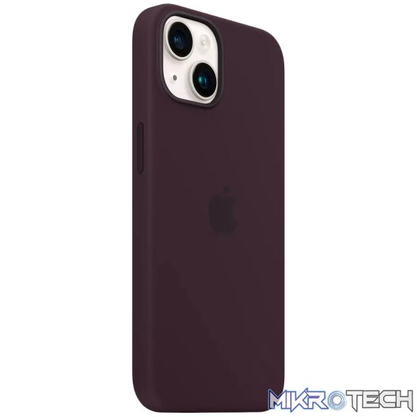 iPhone 14 Silicone Case with MagSafe - Elderberry - Image 2