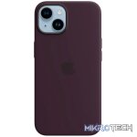 iPhone 14 Silicone Case with MagSafe - Elderberry