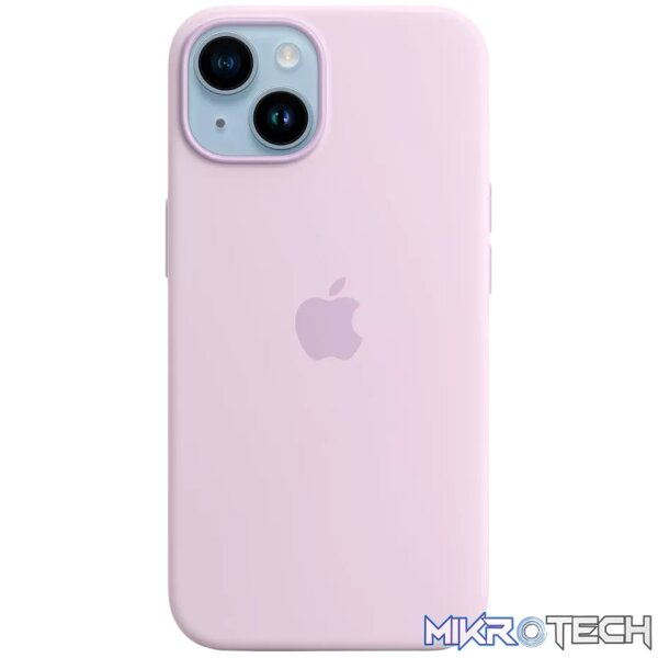iPhone 14 Silicone Case with MagSafe - Lilac iPhone 14 Silicone Case with MagSafe - Lilac