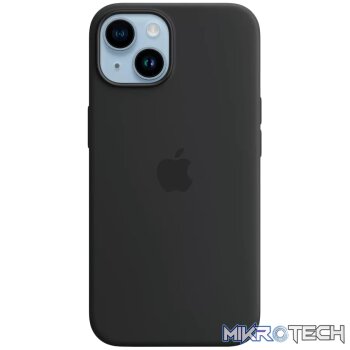 iPhone 14 Silicone Case with MagSafe - Midnight