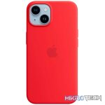 iPhone 14 Silicone Case with MagSafe - (PRODUCT)RED