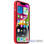 iPhone 14 Silicone Case with MagSafe - (PRODUCT)RED - Image 3