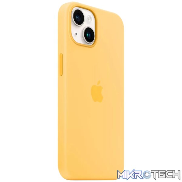 iPhone 14 Silicone Case with MagSafe - Sunglow - Image 2