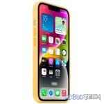 iPhone 14 Silicone Case with MagSafe - Sunglow - Image 3