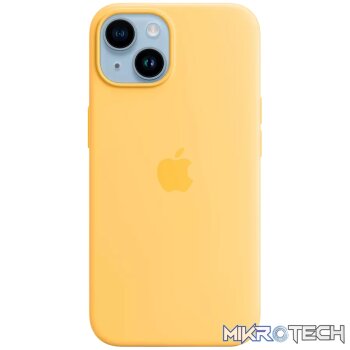 iPhone 14 Silicone Case with MagSafe - Sunglow