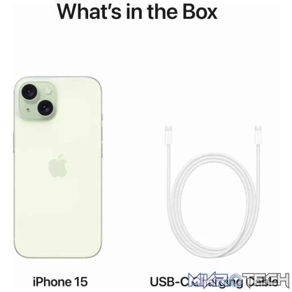 Apple iPhone 15 6.1-inch 128GB 5G iOS Green - Image 8