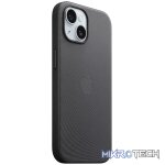 Apple iPhone 15 FineWoven Black Case with MagSafe Support - Image 2